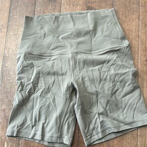 lululemon athletica Gray Bike Shorts